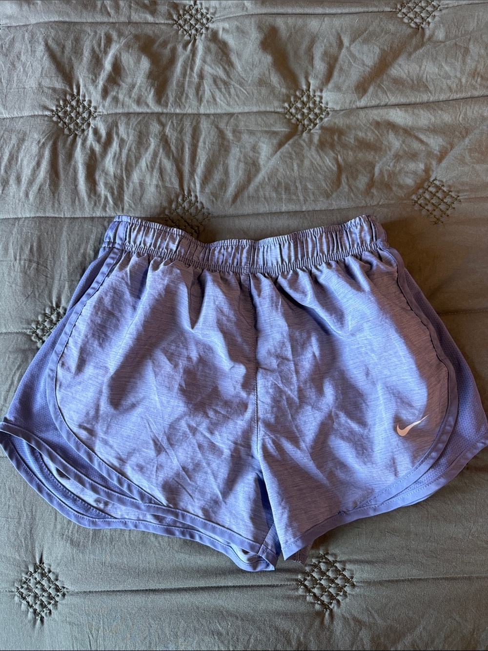 Nike Women's Lavender Athletic Running Shorts